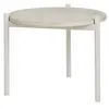 Table d'appoint ronde en frêne blanche Elaine - Broste Copenhagen