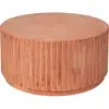 Broste Copenhagen Podium Rillo terre cuite Ø75cm - 14469049