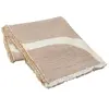 Broste Copenhagen Marée plaid caramel - 50030258