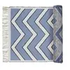 Broste Copenhagen Tapis Noah bleu 140x200cm - 70070339