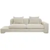 Broste Copenhagen Canapé Bay droit beige clair - 31002021