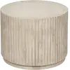 Broste Copenhagen Rillo podium Ø56x42cm beige antique - 14469068