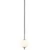 Suspension LED UMAGE Audrey, couleur acier, à 1 lampe, Ø 12 cm