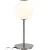 Lampe de table LED UMAGE Audrey, couleur acier, hauteur 37 cm