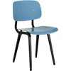 Hay - Chaise Revolt - Bleu - ABS recyclé - Designer Friso Kramer