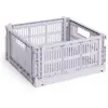 Hay - Cagette pliable carré Crate Lavande M