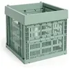 Hay - Cagette pliable cube Crate Sauge S