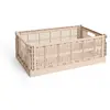 Hay - Grande cagette pliable Crate Poudre L