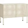 Hay - Buffet Perforated Cabinet - Blanc - Acier thermolaqué - Designer...