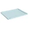 Hay - Couvercle rectangulaire pour cagette pliable Crate Bleu M