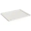 Hay - Couvercle rectangulaire pour cagette pliable Crate Blanc M