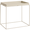 Hay - Table basse Tray - Beige - Acier thermolaqué - Designer Hay Stud...