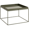 Hay - Table basse Tray - Vert - Acier thermolaqué - Designer Hay Studi...