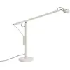 Lampe de bureau LED Hay Fifty-Fifty, grise, 45 cm, à intensité variabl...