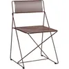 Hay - Chaise empilable X-Line - Rouge - Tôle d'acier perforée - Design...