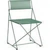 Hay - Chaise empilable X-Line - Vert - Tôle d'acier perforée - Designe...