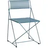 Hay - Chaise empilable X-Line - Bleu - Tôle d'acier perforée - Designe...