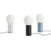 Lampe de table LED HAY TURN ON, noir, hauteur 20 cm, à intensité varia...