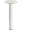 Lampe à poser LED rechargeable HAY HOST PORTABLE, blanc crème, 22 cm I...