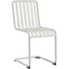 Chaise de jardin en acier gris clair Palissade - HAY