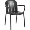 Hay - Fauteuil empilable Deville - Noir - Designer Julien Renault