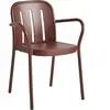 Hay - Fauteuil empilable Deville - Rouge - Designer Julien Renault
