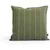HAY Coussin Terrazza, rubans fins olive, 60 x 60 cm