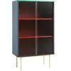 Vaisselier en bois Multi et portes vitrées Colour Cabinet - Hay