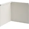 Lampe de table d'angle en métal blanc crème LBM - Hay