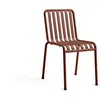 Chaise Palissade - rouge fer Hay