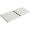 Coussin pliable gris ciel pour la chaise longue Crate - Hay