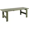 Table en pin laqué olive 230 x 83 x 74 cm Weekday - Hay