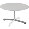 Table basse ronde en acier gris clair 70 x 40 cm Neu - Hay