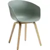 Hay - Fauteuil About a chair - Vert - Polypropylène recyclé - Designer...