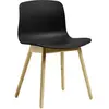 Hay - Chaise About a chair - Noir - Polypropylène recyclé - Designer H...