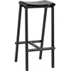 Hay - Tabouret Haut 75 cm Taburete 8 Noir taille unique