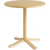 Table à manger en chêne laqué à l'eau 70 x 74cm Pastis - HAY