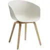 Hay - Fauteuil About a chair - Beige - Polypropylène recyclé - Designe...