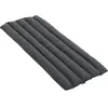 Coussin matelassé imperméable anthracite pour chaise longue Palissade ...