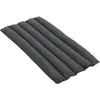 Coussin matelassé en oléfine anthracite pour fauteuil Palissade - Hay