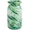 Hay - Vase en verre Splash Vert taille unique