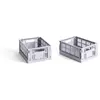 Hay - Cagettes pliables - Set de 2 Lavande XS