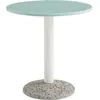 Hay - Table ronde Ceramic - Vert - Béton effet terrazzo - Designer Mul...