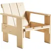 Hay - Fauteuil lounge Crate - Bois naturel - Pin massif - Designer Ger...