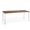 Table à manger en frêne huilé et aluminium 190x83x74cm Traverse - Hay