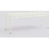 Hay - Banc Palissade - Blanc - Acier - Designer Ronan & Erwan Bouroull...