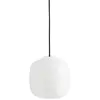 Suspension en verre et cordon souple noir 20cm Buoy - Hay