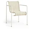 Chaise extérieure en cordons et acier crème 63x66x80cm Cord - Hay