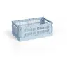 Hay - Cagette pliable Crate Bleu Clair S