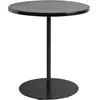 Table d'appoint en céramique noire 45x49cm Pryo - Hay